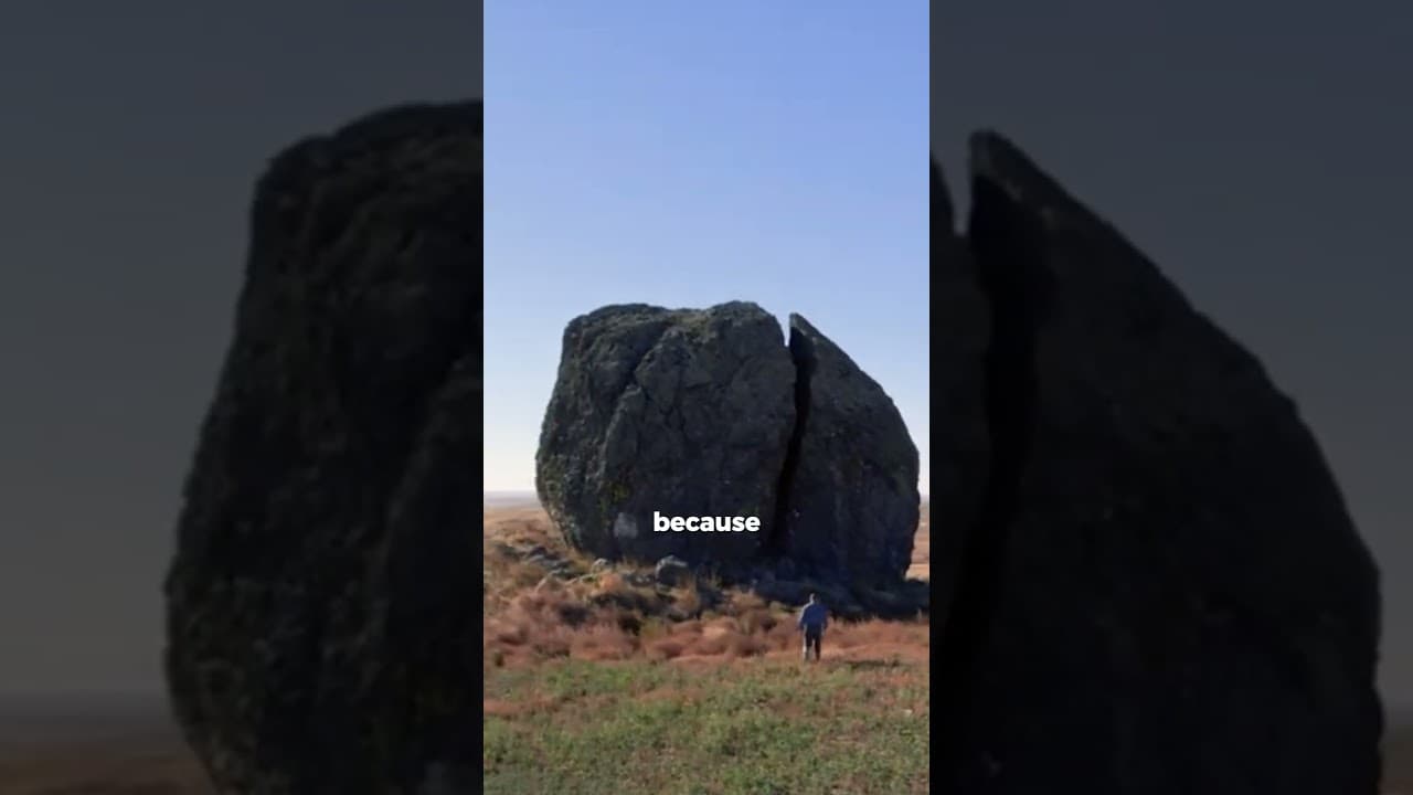 How Icebergs Gently Placed Boulders on Ridges