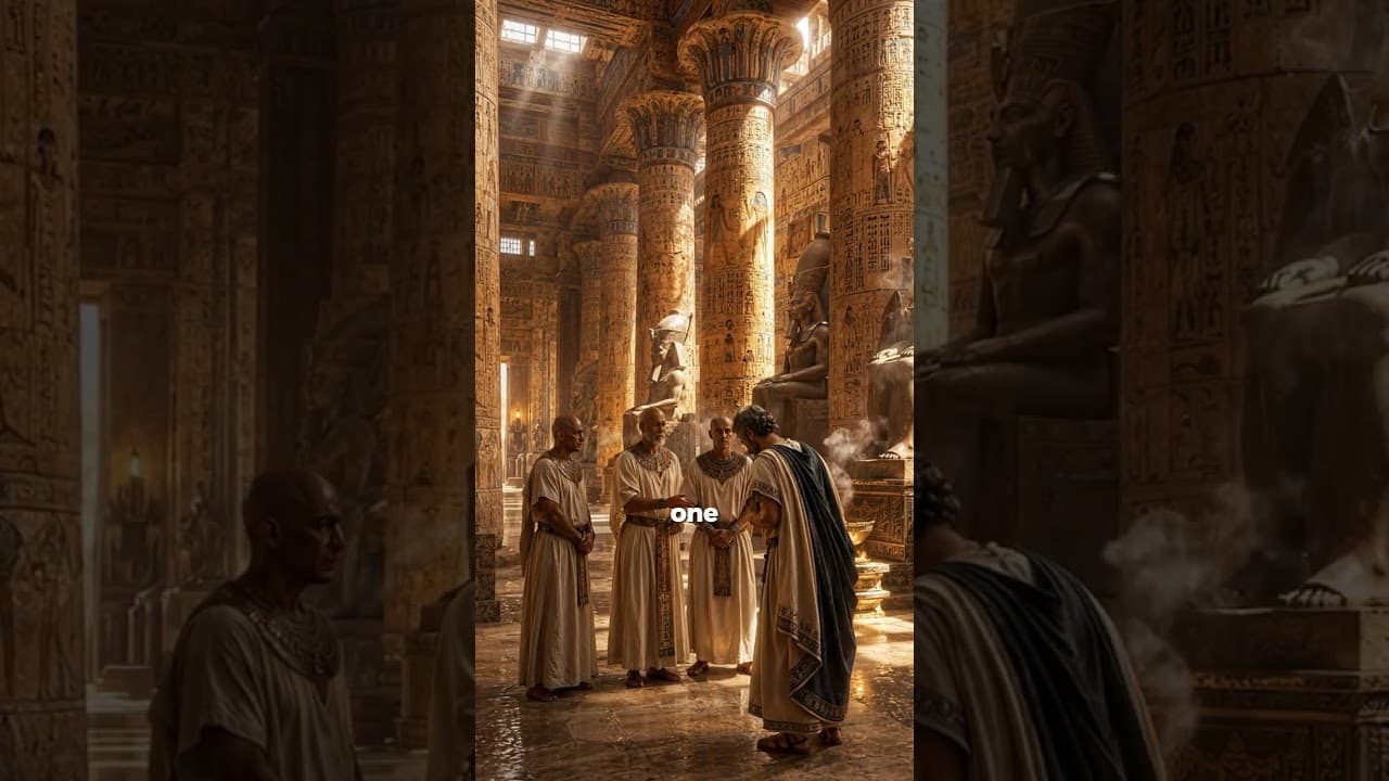 Egyptian Priests Told Solon: You Only Remember One Flood
