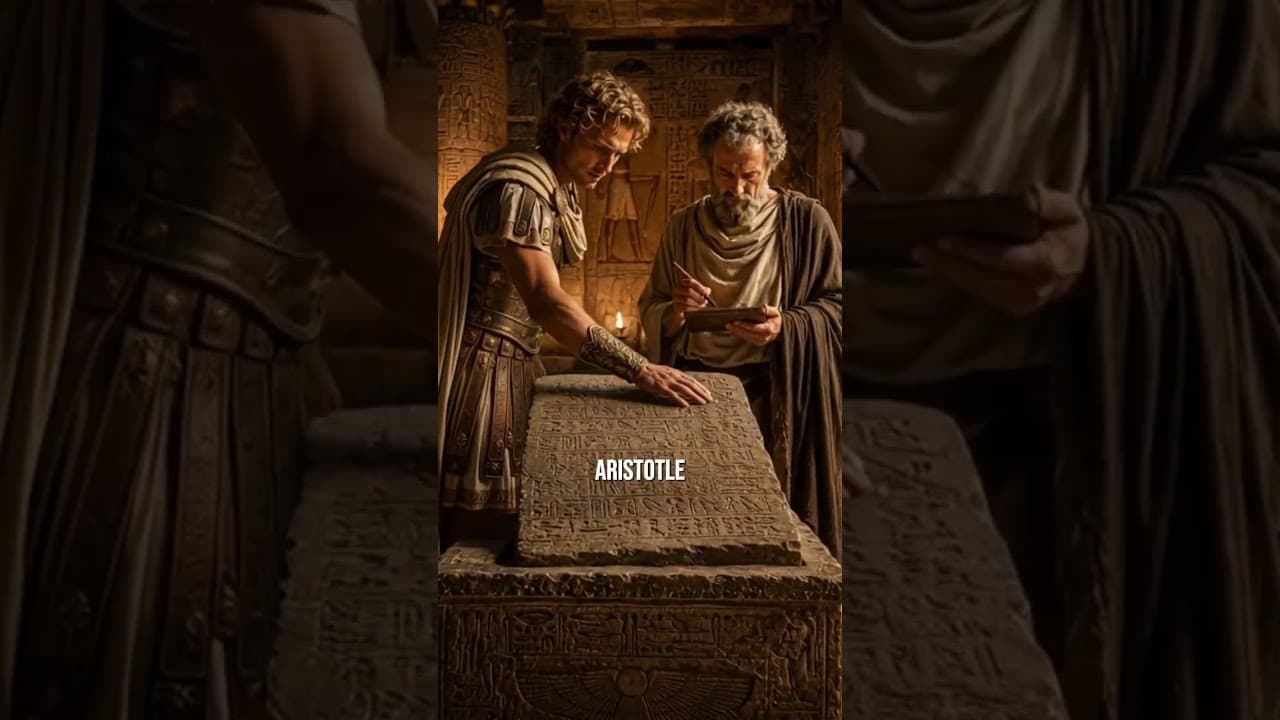 Alexander the Great and the Emerald Tablet